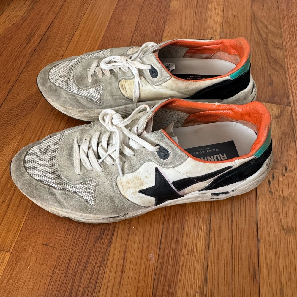 Men's GOLDEN GOOSE Running Sole Sneaker - Picture 7 of 10